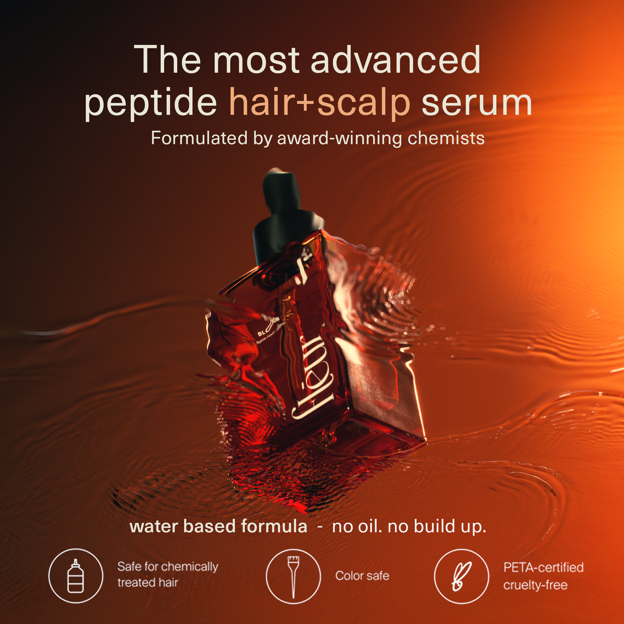 peptide hair+scalp serum x 6
