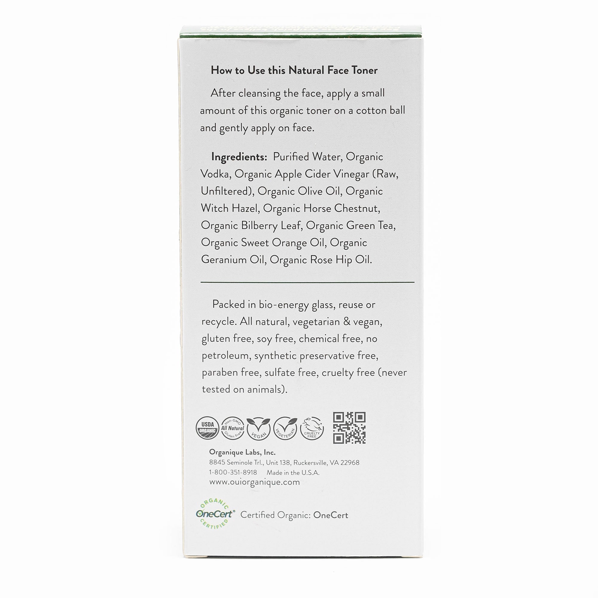 Value pack - Organic pH Balancing Facial Toner
